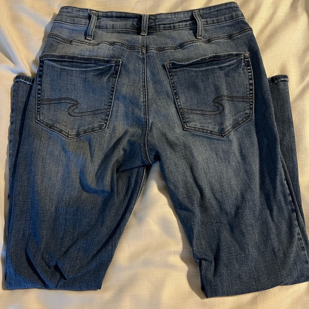 Silver Jeans Men's Craig BootCut Blue Jeans Size 34X32 - Picture 2 of 7